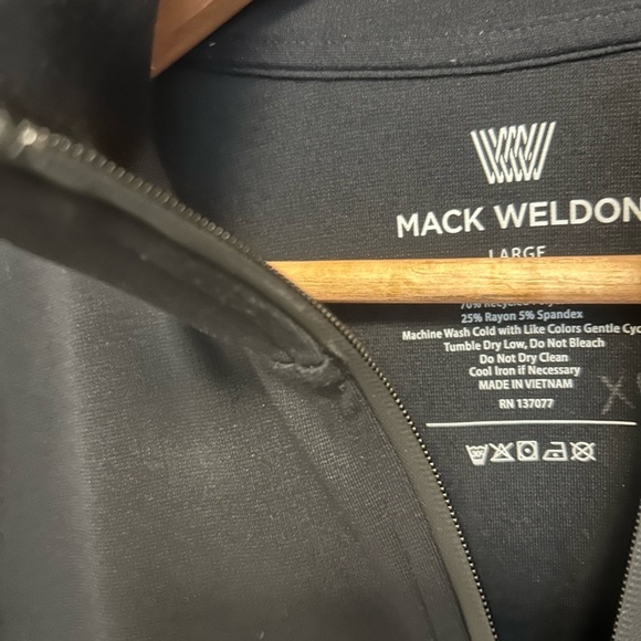 Mack Weldon NWOT L 3/4 spandex/poly/rayon blend shirt with pockets. - Picture 4 of 10